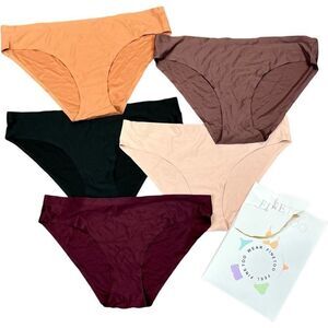 Fine Too Women’s Seamless Hipster Underwear No Show XL
